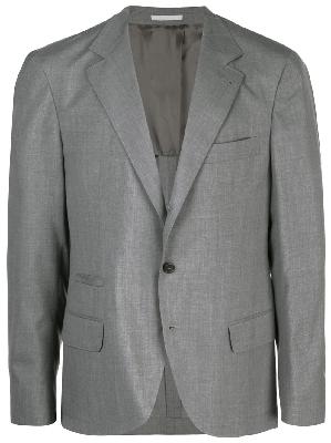 Brunello Cucinelli V-neck suit jacket