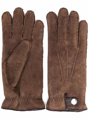 Brunello Cucinelli sheepskin leather gloves