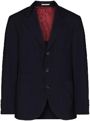 Brunello Cucinelli single-breasted suit jacket