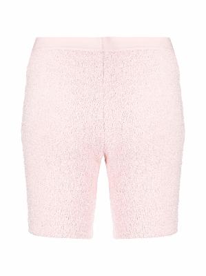 Calvin Klein Underwear logo-waistband pajama shorts