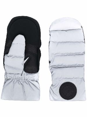 Canada Goose panelled feather-down gloves