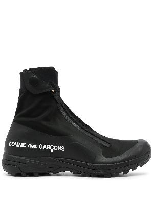 Comme Des Garçons x Salomon logo-print high-top sneakers