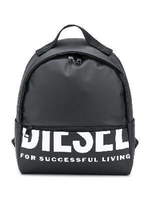 Diesel logo print backpack