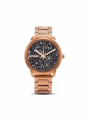 Diesel stone-embellished watch