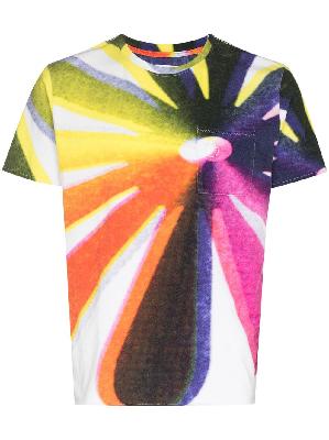ERL rainbow-print cotton T-shirt