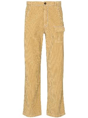 ERL corduroy cropped trousers