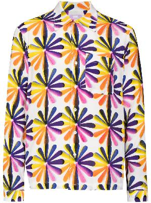 ERL floral-print long-sleeve shirt