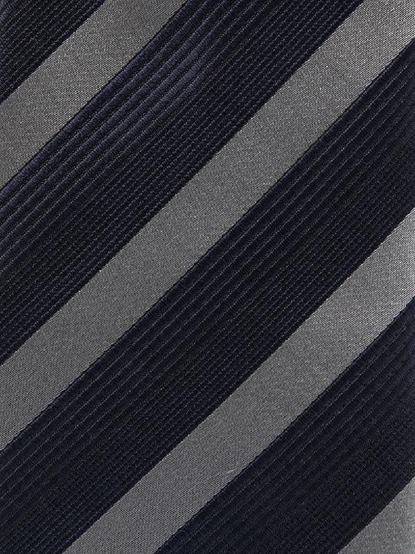 considerate mainly Associate Giorgio Armani two-tone striped tie - StyleGuise
