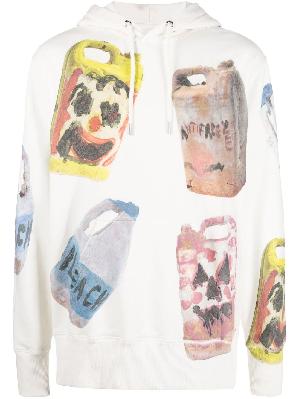 Givenchy x Josh Smith Ceramics prints hoodie