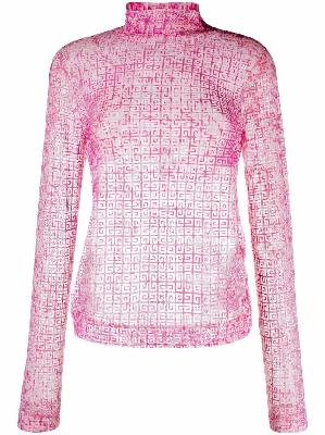 Givenchy 4G-print long-sleeve top