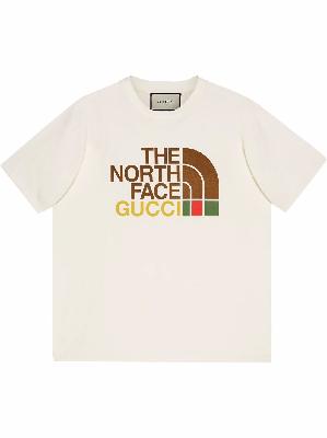 Gucci x The North Face logo T-shirt