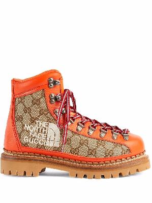 Gucci x The North Face GG Supreme boots