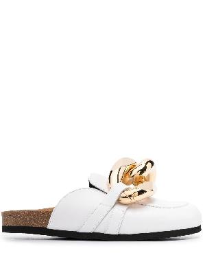 JW Anderson chain loafer mules