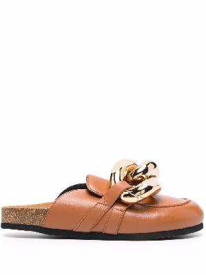 JW Anderson chain loafer mules