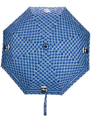Karl Lagerfeld K/Ikonik monogram umbrella