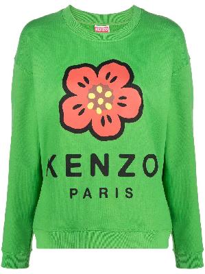 Kenzo Boke flower logo-print sweatshirt