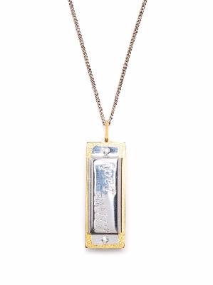 Lemaire small harmonica-charm necklace