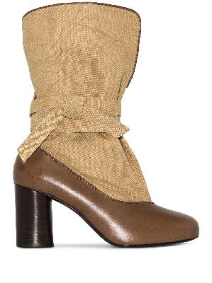 Lemaire Sue two-tone 100mm boots