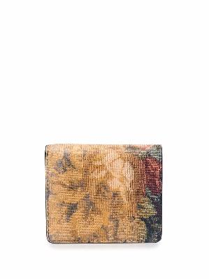 Maison Margiela floral-print four-stitch wallet