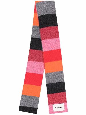 Molly Goddard striped knit scarf