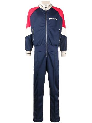 Palm Angels logo-print colour-block jumpsuit