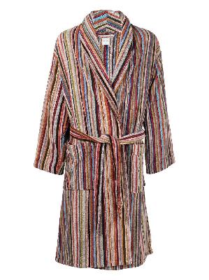Paul Smith striped belted dressing gown