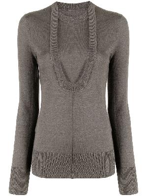 Peter Do long-sleeve knitted top