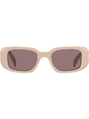 Prada Eyewear sculpted rectangle-frame sunglasses