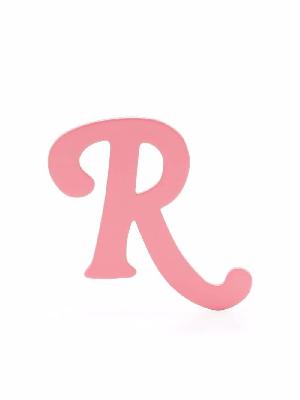 Raf Simons single R-logo earring