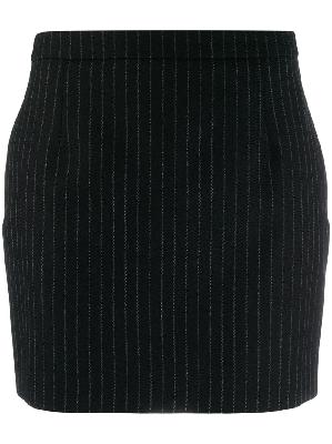 Saint Laurent pinstriped mini skirt