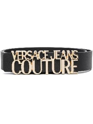 Versace Jeans Couture logo lettering belt