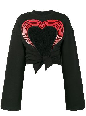 Y/Project cutout heart sweatshirt