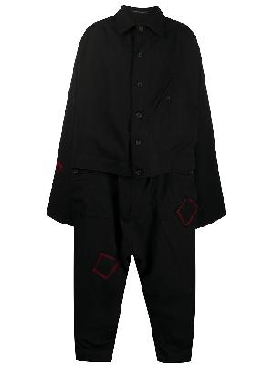Yohji Yamamoto button-down jumpsuit