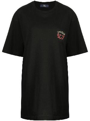 Y's short-sleeved dagger-print T-shirt