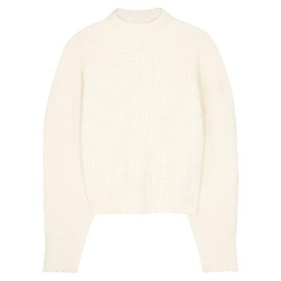 3.1 Phillip Lim Ivory Ribbed-knit Jumper - Off White - XS