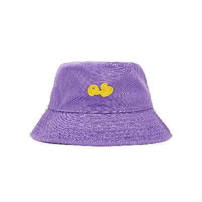 Acne Studios Brimmo Cotton Bucket Hat - Purple