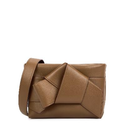 Acne Studios Musubi Knotted Leather Shoulder Bag - Brown