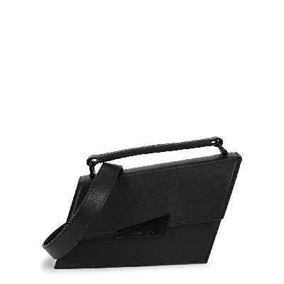 Acne Studios Distortion Mini Leather Cross-body Bag - Black