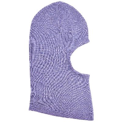 Acne Studios Koi Ribbed Wool-blend Balaclava - Purple - One Size