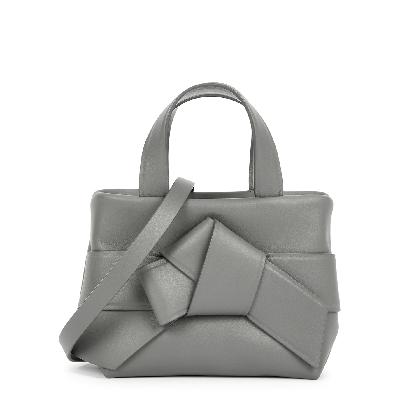Acne Studios Musubi Mini Leather Shoulder Bag - Grey