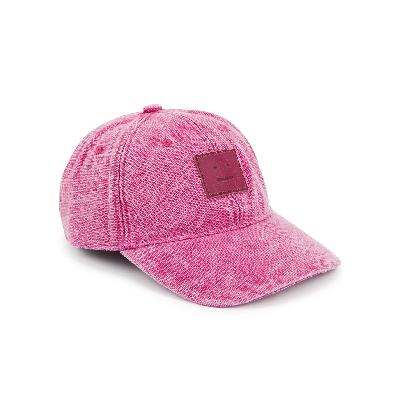 Acne Studios Cunov Cotton Cap - Pink