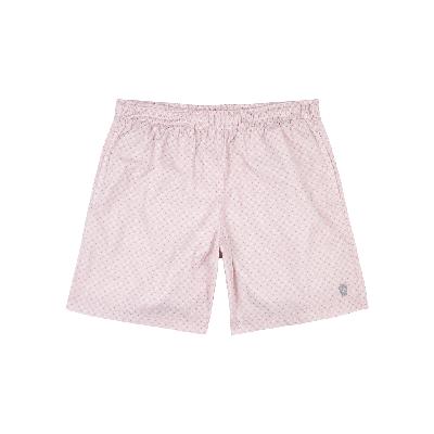 Alexander McQueen Skull-print Shell Swim Shorts - Pink - M