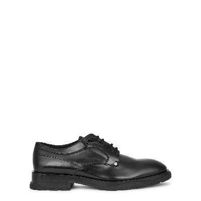 Alexander McQueen Leather Derby Shoes - Black - 11