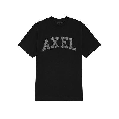 Axel Arigato Arc Logo-appliquéd Cotton T-shirt - Black And Grey - XL