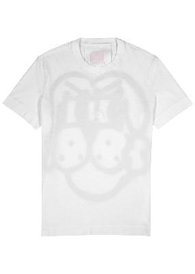 X Chito white printed cotton T-shirt