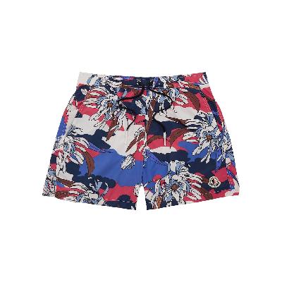 Moncler Printed Shell Swim Shorts - Multicoloured