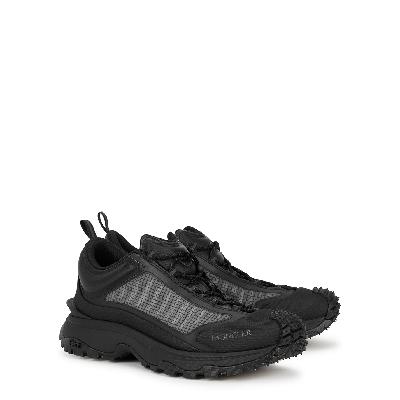 Moncler Trailgrip Panelled Mesh Sneakers - Black - 8