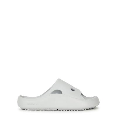 Off-White Meteor Cut-out Rubber Sliders - Grey - 11