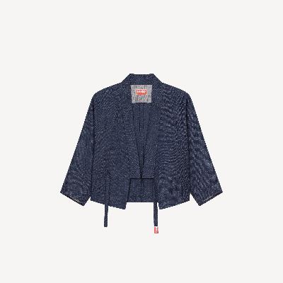 Kenzo Kimono Jacket Dark Blue - Mens Size L