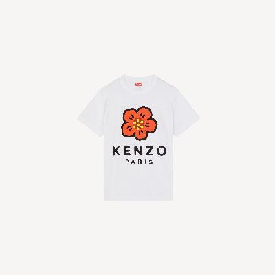 Kenzo Boke Flower Loose T-shirt White - Womens Size Xs